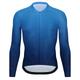 21Grams Men's Cycling Jersey Long Sleeve Bike Top with 3 Rear Pockets Mountain Bike MTB Road Bike Cycling Breathable Moisture Wicking Quick Dry Reflective Strips Black / Orange Wine Red Black Gradient