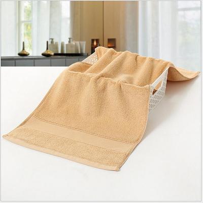 100% Cotton Soft And Absorbent Solid Color Hand Towel Or Face Towel For Home Bathroom