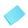 Plastic Dish Drainer Board, Large White Draining Tray with Side Drop Slope Diversion, Water Drain Board Drying Plate Dish Strainer Mat with Non-Slip Base for Bowl Cup Kitchenware