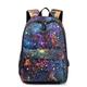 Men's Women's Kid's Backpack School Bag Bookbag 3D Print Functional Backpack USB Daily Galaxy 3D Print Canvas Large Capacity Waterproof Zipper Black Red Blue