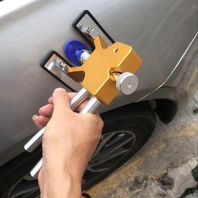 Car Dent Puller Kit – Paintless Dent Repair Tool, Body Dent Removal Kit with Puller Tabs, Mats for Minor Auto Damage Fix