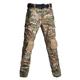 Men's Cargo Pants Cargo Trousers Tactical Pants Camo Pants Knee Pads Camo Camouflage Ripstop Breathable Outdoor Military Tactical Desert Python CP camouflage