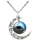 Women's necklace Chic Modern Party Moon Necklaces / Blue / Purple / Fall / Winter / Spring