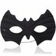 Bat Eye Mask Costume Superhero Halloween Black Bat Face Masks Dress Up Costume Accessories for Adults Kids