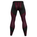 Men's Running Tights Leggings Compression Tights Leggings Base Layer Patchwork Base Layer Athletic Athleisure Winter Fitness Gym Workout Running Breathable Quick Dry Moisture Wicking Sport Plaid