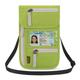 RFID Blocking Passport Holder Travel Wallet Card Bag Shileding Neck Pouch Security Protect Adjusted Strap Faraday Bag