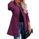 Women's Blazer Open Front Formal Business Office Blazer Suit Spring Jacket Casual Daily Wear with Pockets