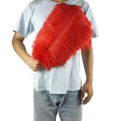 45-50cm Colorful Large Feather Ostrich Hair Table Flower Wedding Decoration Ostrich Feather