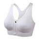 Women's High Support Sports Bra Running Bra Seamless Racerback Bra Top Padded Yoga Fitness Gym Workout Breathable Shockproof Freedom Light Khaki Black White Solid Colored