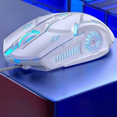 Gaming Mouse Low-noise 7 Color Backlight 6 Key Anti-slip Mechanical Mouse USB Wired Gaming Mouse for PC and Laptop