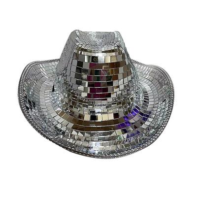 Disco 18th Century 19th Century State of Texas Cowboy Hat Hippie Disco Men's Women's Sequins Carnival Party / Evening Pride Parade Pride Month Hat