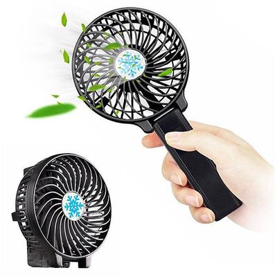 Mini Handheld Fan Folding Desk Fan Ultra-quiet Air Cooler USB Rechargeable Cooling Fans For Student Home Office
