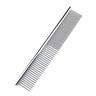 Pet Comb Stainless Steel Pets Dog Cat Grooming Double Row Teeth Combs Hair Fur Removal Brush Comb Fur Rake