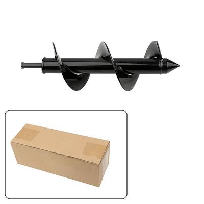 6 Sizes Garden Auger Drill Bit Tool Spiral Hole Digger Ground Drill Earth Drill For Seed Planting Gardening Fence Flower Planter