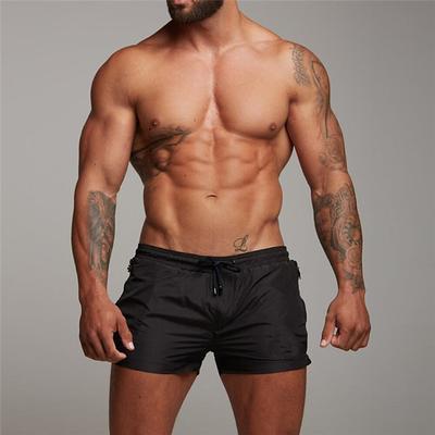 Men's Athletic Shorts 3 inch Shorts Workout Shorts Short Shorts Running Shorts with Mesh lining Zipper Pocket Elastic Drawstring Design Solid Color Breathable Quick Dry Short Fitness Running Gym