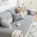 Sofa Mat Sofa Cover Couch Slipcover Grey Anti-Cat Scratch Sofa Seat Pad Cover for Armchair Loveseat 4 or 3 seater L shape for Kids, Pet, Cats(Not Sold By A Set)