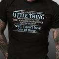 You Know That Little Thing Inside Your Head Keeps From Saying Things Shouldn'T Funny Mens 3D Shirt For Birthday Black Winter Cotton Graphic Letter Navy Blue Tee Casual Style Men'S Blend