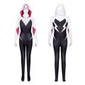 Spider Superhero Gwen Zentai Suits Masquerade Women's Movie Cosplay Cosplay Costume Party Black pink Masquerade Leotard / Onesie