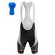 21Grams Men's Cycling Bib Shorts Bike Padded Shorts / Chamois Bottoms Mountain Bike MTB Road Bike Cycling Sports 3D Pad Cycling Breathable Quick Dry Black Blue Spandex Clothing Apparel Bike Wear