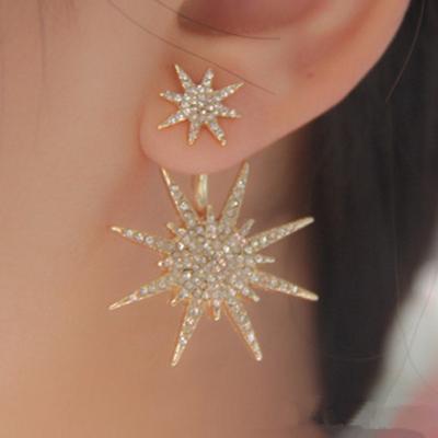 1PC Women's Earrings Chic Modern Party Star Earring / Wedding / Gold / Silver / Fall / Winter