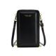 Cell Phone Purse, Women's Phone Case Crossbody, Touchscreen Phone Wallet Crossbody with Adjust Chain Strap, Waterproof Small Messenger Shoulder Bag Handbag Magnetic Snap Fit to 6.5 Phone