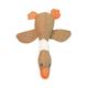 Dog Toys for Strong Aggressive Chewers Small Breed and Squeaky Goose for Small Medium Dogs