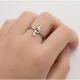 Ring For Women's Alloy Music Notes