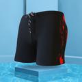 Men's Bathing Suit Board Shorts Swim Shorts Swim Trunks Print Letter Shark 3D Breathable Quick Dry Holiday Beach Swimming Pool Sexy Stretch 2 7 Low Waist Stretchy