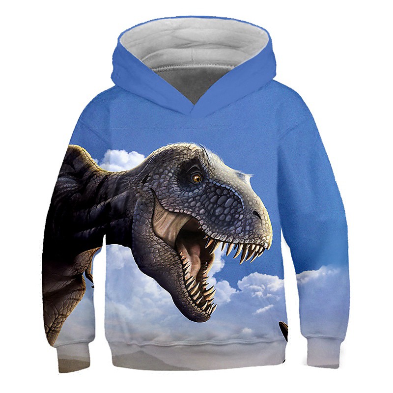 Boys 3D Graphic 3D Print Hoodie Sweatshirt Pullover Long Sleeve 3D Print Active Streetwear Kids Toddler 3-12 Years