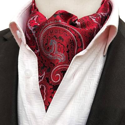 Men's Ties Scarf Cravat Ascot Vintage Work Classic Style Fashion Business Causal Date