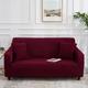 Pure Color Solid Stretch Slipcover Spandex Jacquard Non Slip Soft Couch Sofa Cover With One Free Boster CaseWashable Furniture Protector with Non Skid Foam and Elastic Bottom for Kids