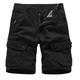 Men's Cargo Shorts Work Shorts Hiking Shorts Multi Pocket Animal Breathable Outdoor Knee Length Casual Daily Classic Casual Black Army Green Inelastic