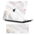 MacBook Case Compatible with Macbook Air Pro 13.3 14 16 inch Hard Plastic Marble