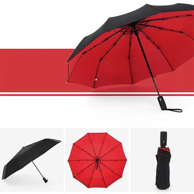 Large Umbrella Sunshade All-automatic Anti-Wind Double Layer Commercial Large Umbrella, Diameter105cm/41.33in