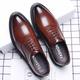 Men's Oxfords Dress Shoes Casual Classic Daily PU Black Brown Fall Spring