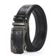 Men's Faux Leather Belt PU Belt Silver Black Alloy Plain Daily Wear Going out Weekend