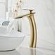 Waterfall Bathroom Sink Faucet with Supply Hose,Single Handle Single Hole Vessel Lavatory Faucet,Slanted Body Basin Mixer Tap Tall Body Commercial