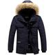 Men's Winter Polyester Thermal Warm Fleece Lining Windproof Breathable orange Cream Screen Color grey blue Vest