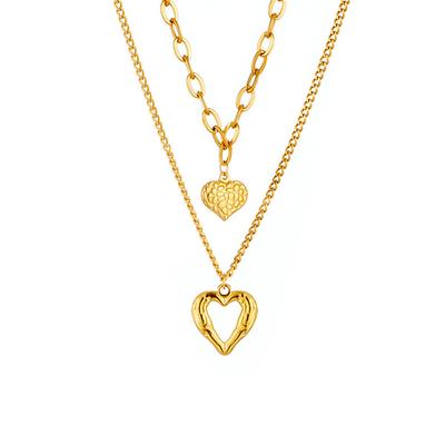 Women's necklace Fashion Outdoor Heart Necklaces