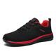 Men's Sneakers Sporty Look Plus Size Running Walking Sporty Casual Outdoor Daily Cloth Breathable Lace-up Black Grey Black Green Black Gold Summer Spring