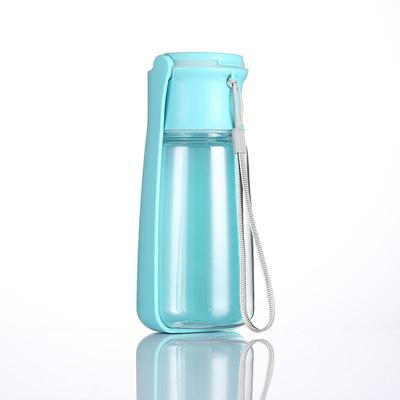 550ml Portable Dog Water Bottle Dispenser [Leak Proof Foldable] Dog Travel Water Bottle Bowl Accessories for Puppy Small Medium Large Dogs Pet Water Bottles for Dogs Walking Outdoor Hiking Travel