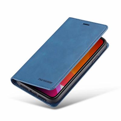 Phone Case For iPhone 17 Pro Max 17 Air 16 15 14 Pro Max Plus 16e 13 12 11 Pro Max Mini Wallet Case Flip Cover with Stand Holder Magnetic Full Body Protective Solid Color PU Leather