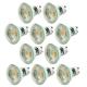 10pcs 5W LED Spotlight Light Bulb 500lm GU10 COB Dimmable Decorative Warm Cold White 50W Halogen Equivalent 220-240V