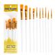 10pcs/set Professional Painting Set 10pcs Acrylic Oil Watercolors Artist Paint Brushes