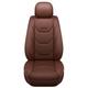 StarFire Universal 5D PU Leather Front Seat Cover Car Seat Mat Waterproof Car Seat Protector Breathable