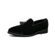 Men's Loafers Slip-Ons Tassel Loafers Tassel Shoes Walking Casual Daily St. Patrick's Day Suede Loafer Black Green Fall
