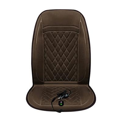 Heated Car Seat Cover 12V/24V Heated Car Seat Cushion 3 Gear Adjustable 30s Quick Heating Pads Car Seat Heater Winter Warmer Auto Seat Heating Mat