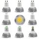 9pcs 12W LED Light Bulb Spotlight 1200lm E14 E26 E27 GU10 GU5.3 COB Dimmable Warm White White Daylight Track Lighting (90W Halogen Equivalent)