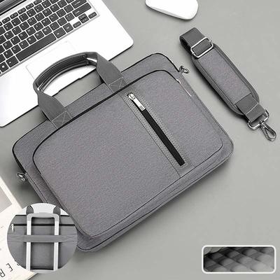 13 13.3 14 15 15.6 16 17 17.3 Inch Laptop Bag Shockproof amp; Waterproof Briefcase Messenger Bag Shoulder Bag Business Work Bag Notebook Computer Case for Macbook Air / Pro /Surfacebook/DellXPS/HP/Lenovo/Acer/Dell/Asus/Samsung Chromebook Etc.