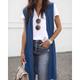Women's Cardigan Knitted Solid Color Basic Casual Sleeveless Regular Fit Cardigans Open Front Spring Summer Red Wine Dark Blue Orange / Going out